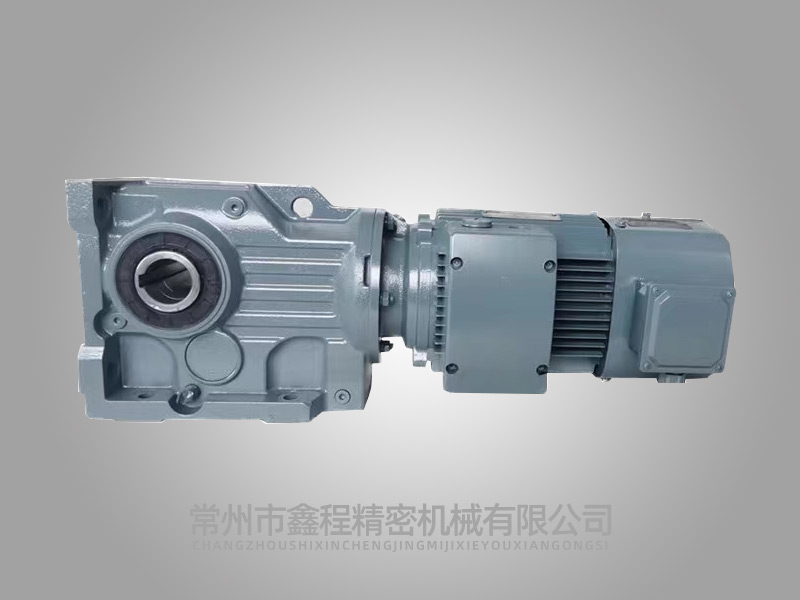K系列為斜齒輪-直角傘齒輪減速電機